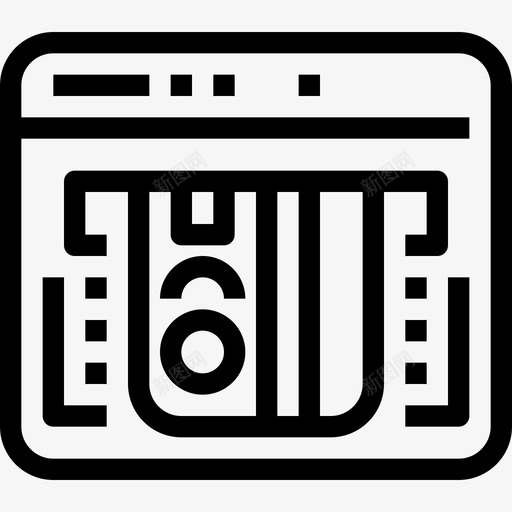 Atm银行和金融直拨图标svg_新图网 https://ixintu.com Atm 直拨 银行和金融