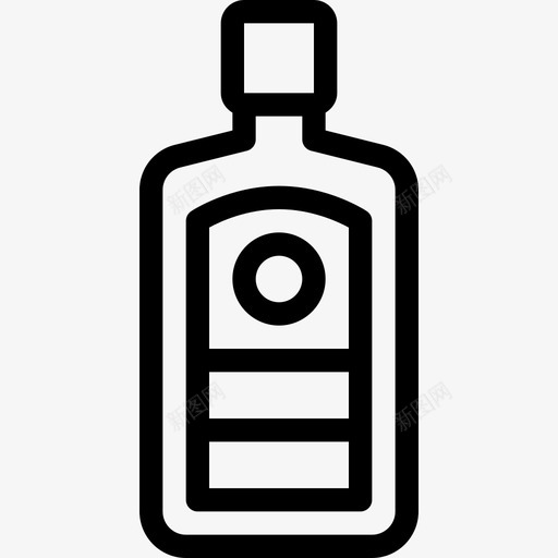 白酒文化社区2线性图标svg_新图网 https://ixintu.com 文化社区2 白酒 线性