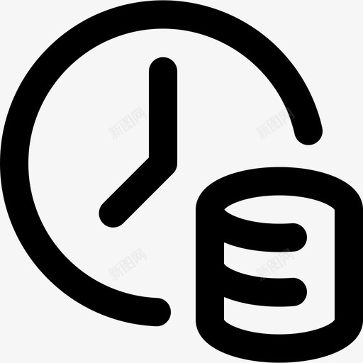 时间就是金钱银行金融10概要图标svg_新图网 https://ixintu.com 时间就是金钱 概要 银行金融10
