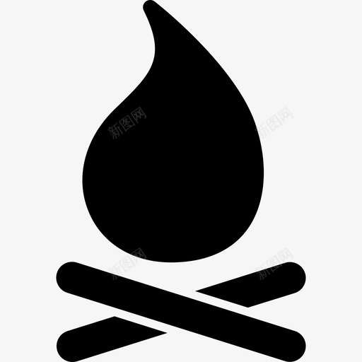 篝火侦察兵4加油图标svg_新图网 https://ixintu.com 侦察兵4 加油 篝火