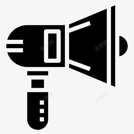 喇叭公告大喇叭图标svg_新图网 https://ixintu.com 公告 喇叭 大喇叭 扩音器 支持接触固态