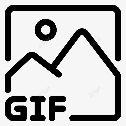 gif格式文件图像图标svg_新图网 https://ixintu.com gif格式 图像 图形文件格式 文件