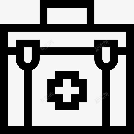 急救箱足球10线性图标svg_新图网 https://ixintu.com 急救箱 线性 足球10