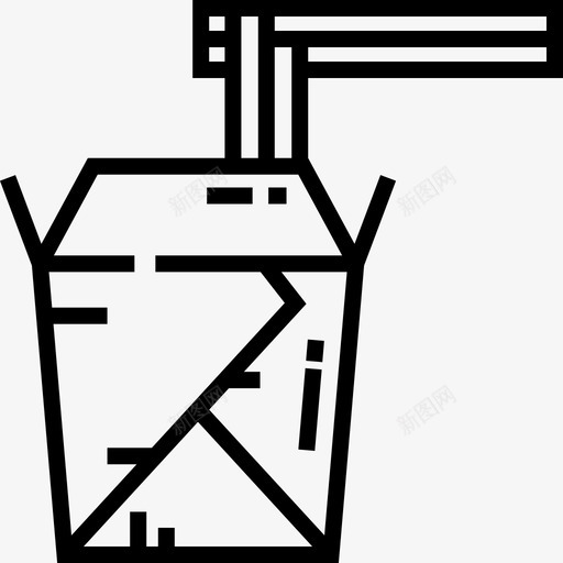 面条亚洲食品8直系图标svg_新图网 https://ixintu.com 亚洲食品8 直系 面条