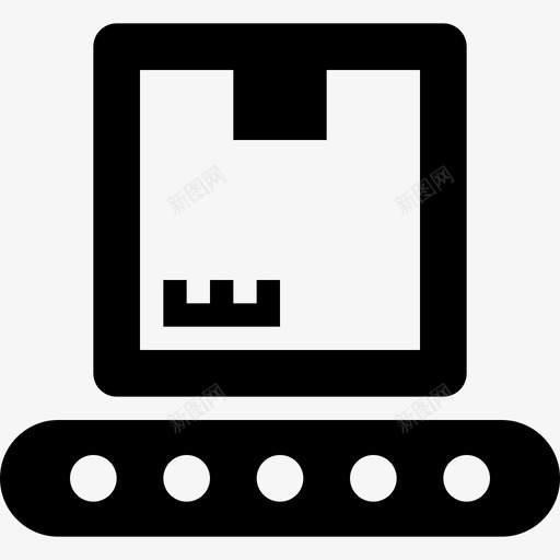 出发货运物流图标svg_新图网 https://ixintu.com 出发 包裹 物流 货运 购物