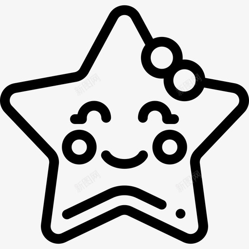 星婴儿58直系图标svg_新图网 https://ixintu.com 婴儿58 星 直系
