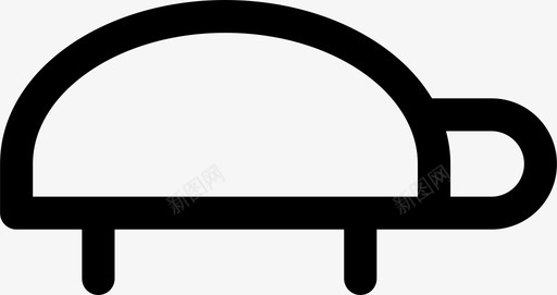 海龟爬行动物贝壳图标svg_新图网 https://ixintu.com 动物 慢吞吞 海龟 爬行动物 盾牌 贝壳