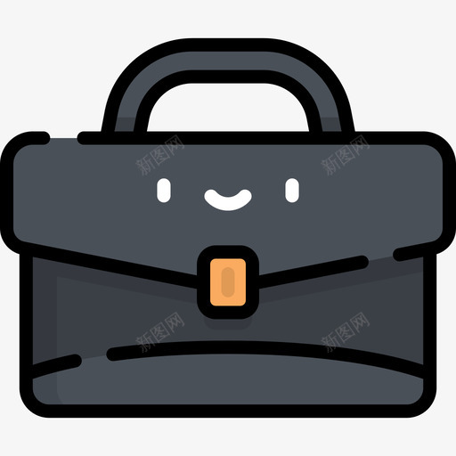公文包家庭生活12线性颜色图标svg_新图网 https://ixintu.com 公文包 家庭生活12 线性颜色