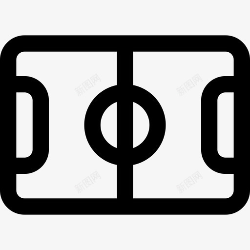 足球游戏10直线型图标svg_新图网 https://ixintu.com 游戏10 直线型 足球