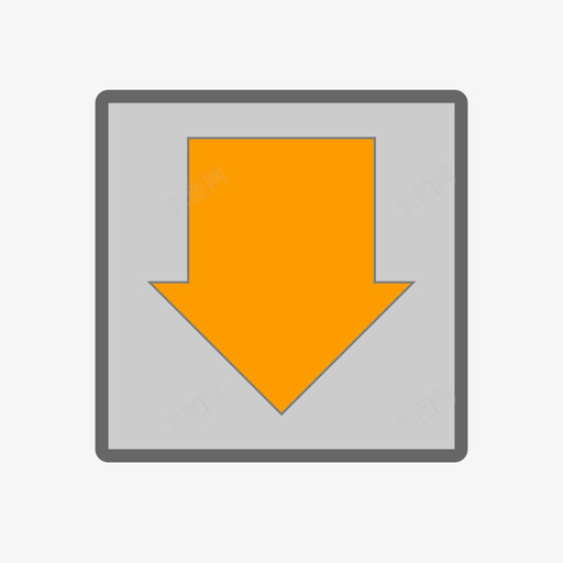 寒潮-橙svg_新图网 https://ixintu.com 寒潮-橙