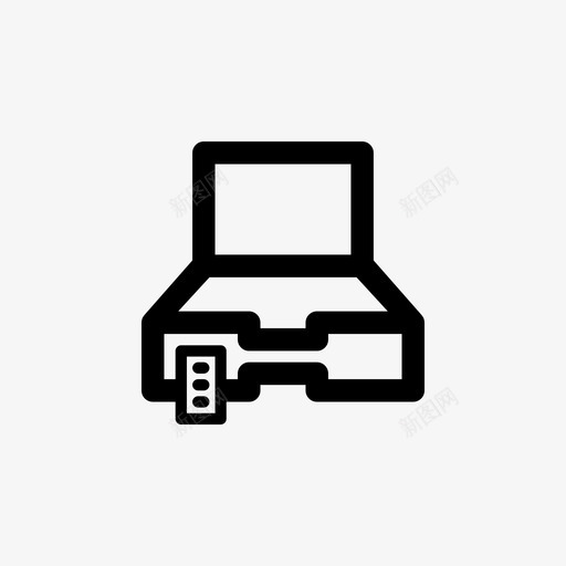 爆炸物和麻醉品探测器机场安全图标svg_新图网 https://ixintu.com 安全 机场 毒品探测器 炸弹扫描仪 爆炸物和麻醉品探测器 爆炸物探测器