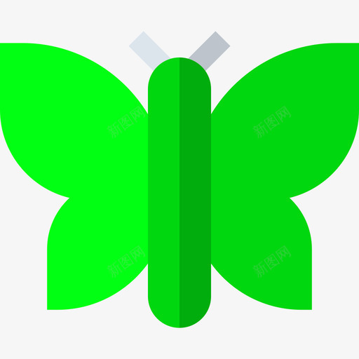 蝴蝶昆虫15扁平图标svg_新图网 https://ixintu.com 扁平 昆虫15 蝴蝶
