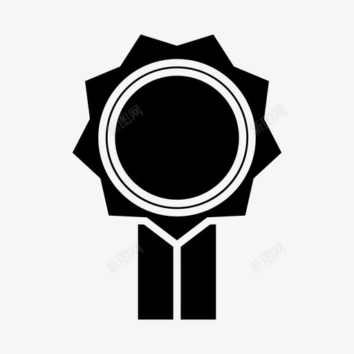 奖项徽章奖品图标svg_新图网 https://ixintu.com 丝带 奖品 奖项 徽章 网页设计和开发 获奖者