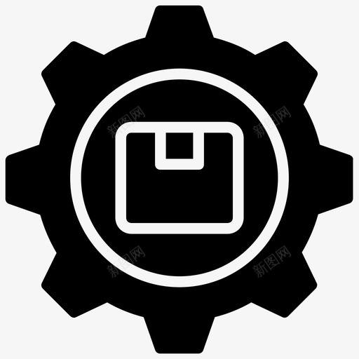 产品管理业务操作制造图标svg_新图网 https://ixintu.com 业务操作 产品管理 产品管理字形图标 产品营销 制造 生产操作 设置