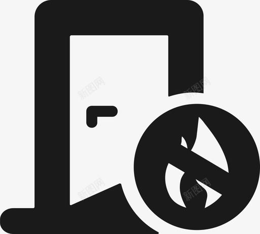防火门svg_新图网 https://ixintu.com 防火门 fireproof-door