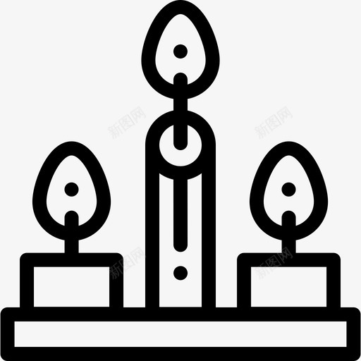 蜡烛爱情29直线型图标svg_新图网 https://ixintu.com 爱情29 直线型 蜡烛