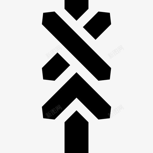 路标铁路7填充图标svg_新图网 https://ixintu.com 填充 路标 铁路7