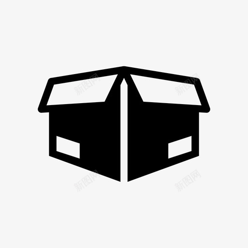 产品盒子货物图标svg_新图网 https://ixintu.com 产品 包装 物流 盒子 货物 购物