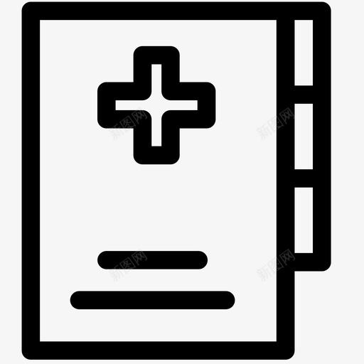 记录预约医院图标svg_新图网 https://ixintu.com 医院 医院记录 记录 集合5 预约