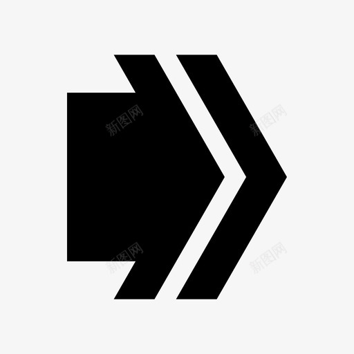 右加箭头图标svg_新图网 https://ixintu.com 加 右 右箭头 方向 箭头 路 门