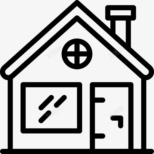 住宅38号楼直线型图标svg_新图网 https://ixintu.com 38号楼 住宅 直线型