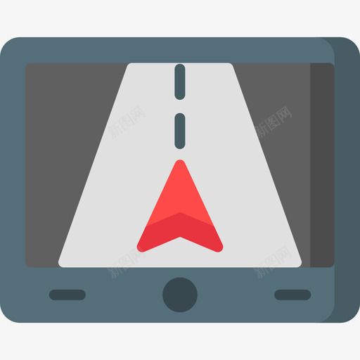 Gps导航地图平面图图标svg_新图网 https://ixintu.com Gps 导航地图 平面图