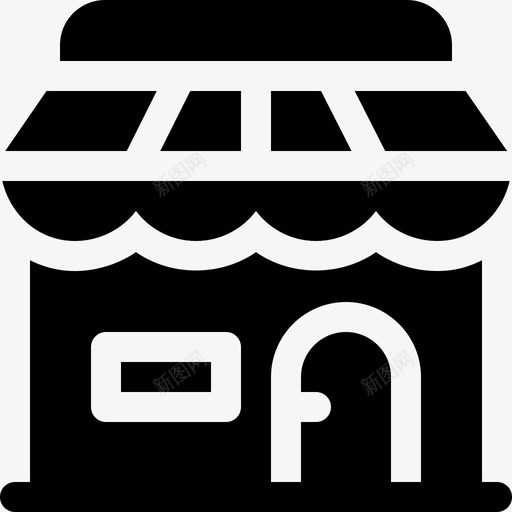 商店经济型7已满图标svg_新图网 https://ixintu.com 商店 已满 经济型7