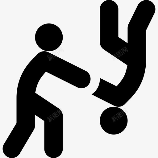 合气道武术5填充图标svg_新图网 https://ixintu.com 合气道 填充 武术5