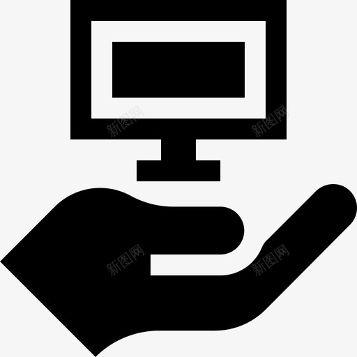 计算机计算机和文件2已填充图标svg_新图网 https://ixintu.com 已填充 计算机 计算机和文件2