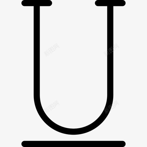 下划线文本编辑器30线颜色图标svg_新图网 https://ixintu.com 下划线 文本编辑器30 线颜色
