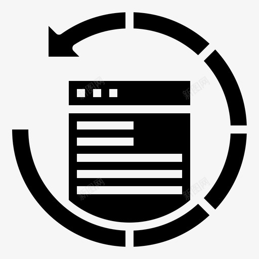 恢复站点锁挂锁图标svg_新图网 https://ixintu.com seo和开发坚实 安全 恢复站点 挂锁 锁
