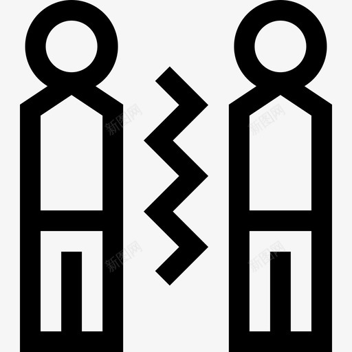 友谊人际关系和情感5直系图标svg_新图网 https://ixintu.com 人际关系和情感5 友谊 直系
