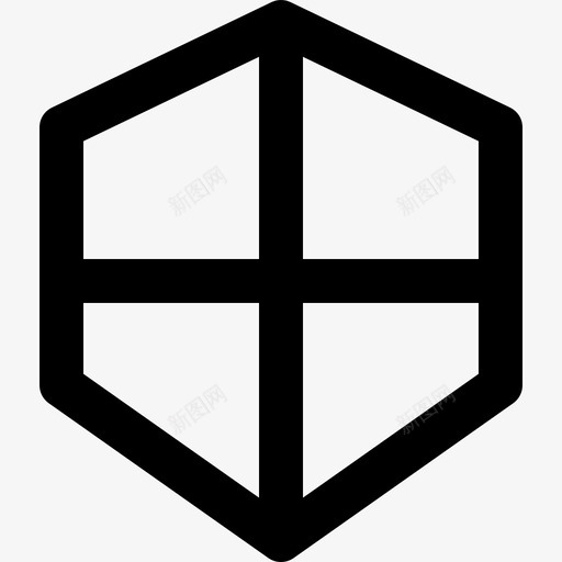 Shield金融52线性图标svg_新图网 https://ixintu.com Shield 线性 金融52