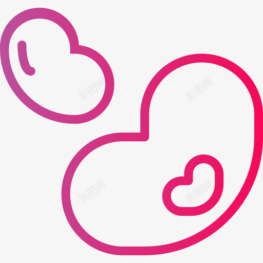 果冻豆甜食和糖果4梯度图标svg_新图网 https://ixintu.com 果冻豆 梯度 甜食和糖果4