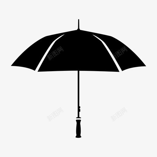 伞盖保护图标svg_新图网 https://ixintu.com 伞 保护 天气 盖 雨