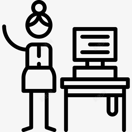 怪胎人工智能13线性图标svg_新图网 https://ixintu.com 人工智能13 怪胎 线性
