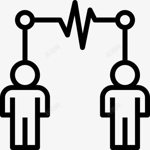 电信企业管理11直线图标svg_新图网 https://ixintu.com 企业管理11 电信 直线