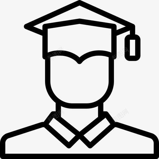 毕业学习27岁直系图标svg_新图网 https://ixintu.com 学习27岁 毕业 直系