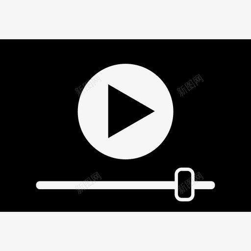 播放视频剪辑电影图标svg_新图网 https://ixintu.com 剪辑 播放视频 电影 电影实心图标