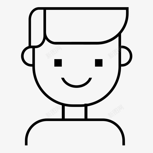 年轻人svg_新图网 https://ixintu.com 年轻人