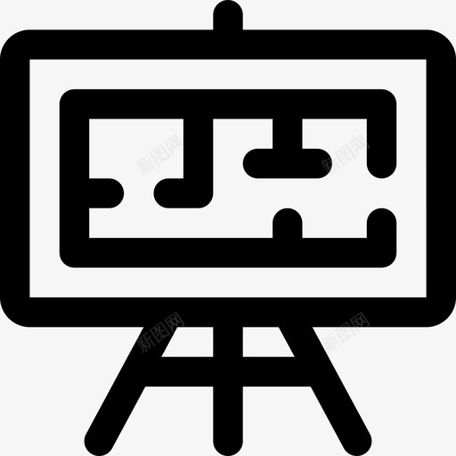 室内建筑施工9线性图标svg_新图网 https://ixintu.com 室内设计 建筑施工9 线性