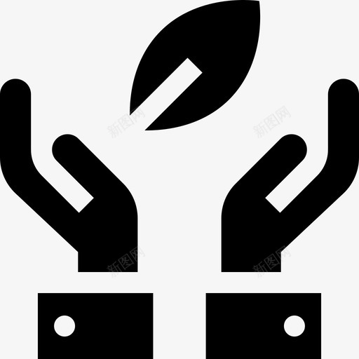 生态学可再生能源14填充图标svg_新图网 https://ixintu.com 可再生能源14 填充 生态学