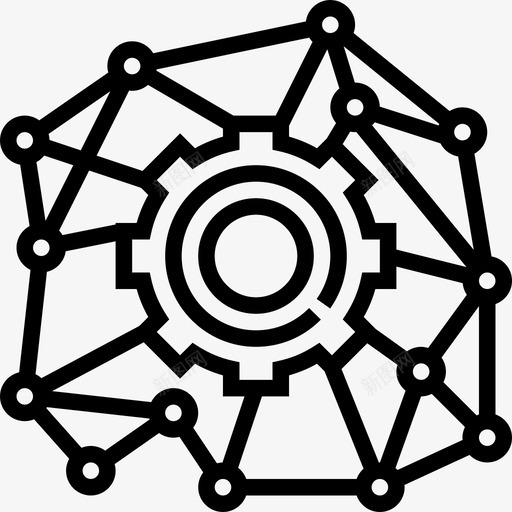 齿轮阀杆2线性图标svg_新图网 https://ixintu.com 线性 阀杆2 齿轮