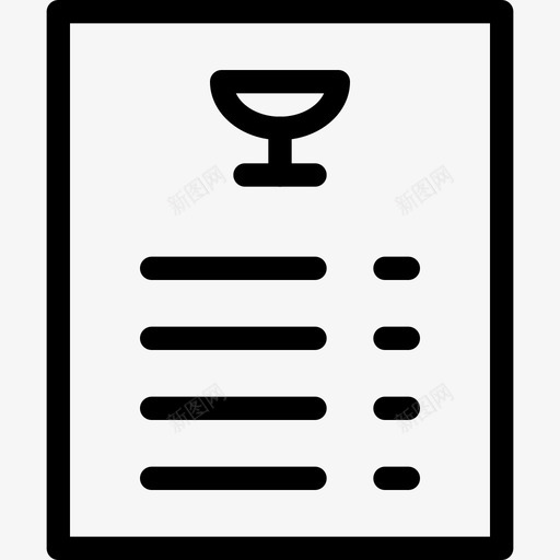 葡萄酒菜单24号餐厅直系图标svg_新图网 https://ixintu.com 24号餐厅 直系 葡萄酒菜单