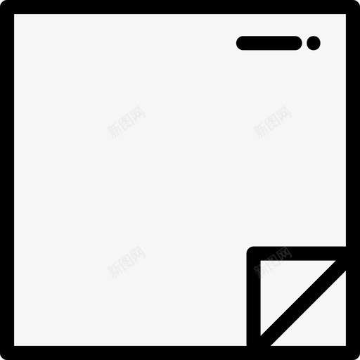 邮寄文具20直线型图标svg_新图网 https://ixintu.com 文具20 直线型 邮寄