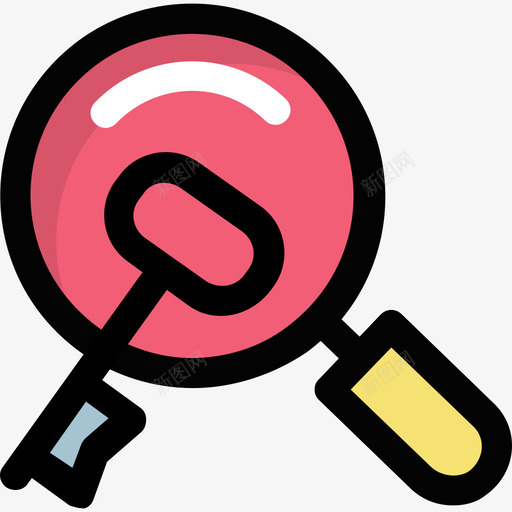 搜索引擎优化数字营销40线性颜色图标svg_新图网 https://ixintu.com 搜索引擎优化 数字营销40 线性颜色