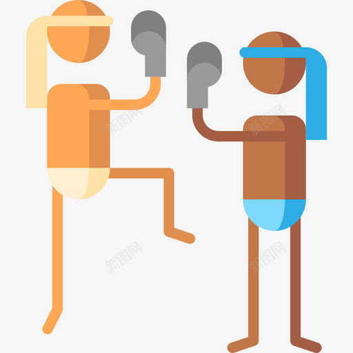 泰拳武术3平躺图标svg_新图网 https://ixintu.com 平躺 武术3 泰拳
