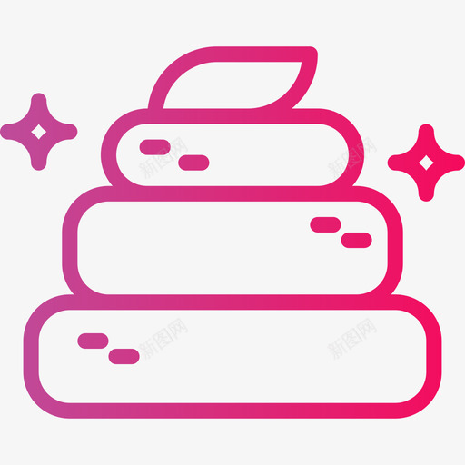 便便32号宠物店梯度图标svg_新图网 https://ixintu.com 32号宠物店 便便 梯度