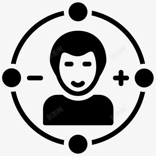人员目标业务目标以人为中心图标svg_新图网 https://ixintu.com 业务目标 人员目标 以人为中心 未来技术字形图标 目标受众 目标客户