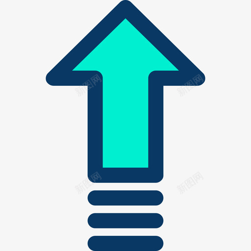 上箭头杂项32线型颜色图标svg_新图网 https://ixintu.com 上箭头 杂项32 线型颜色
